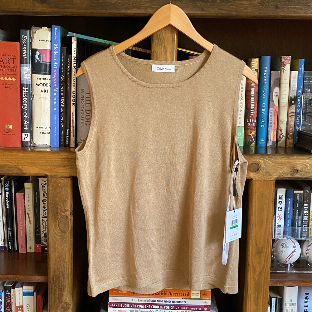 Calvin Klein Knit Camisole - L